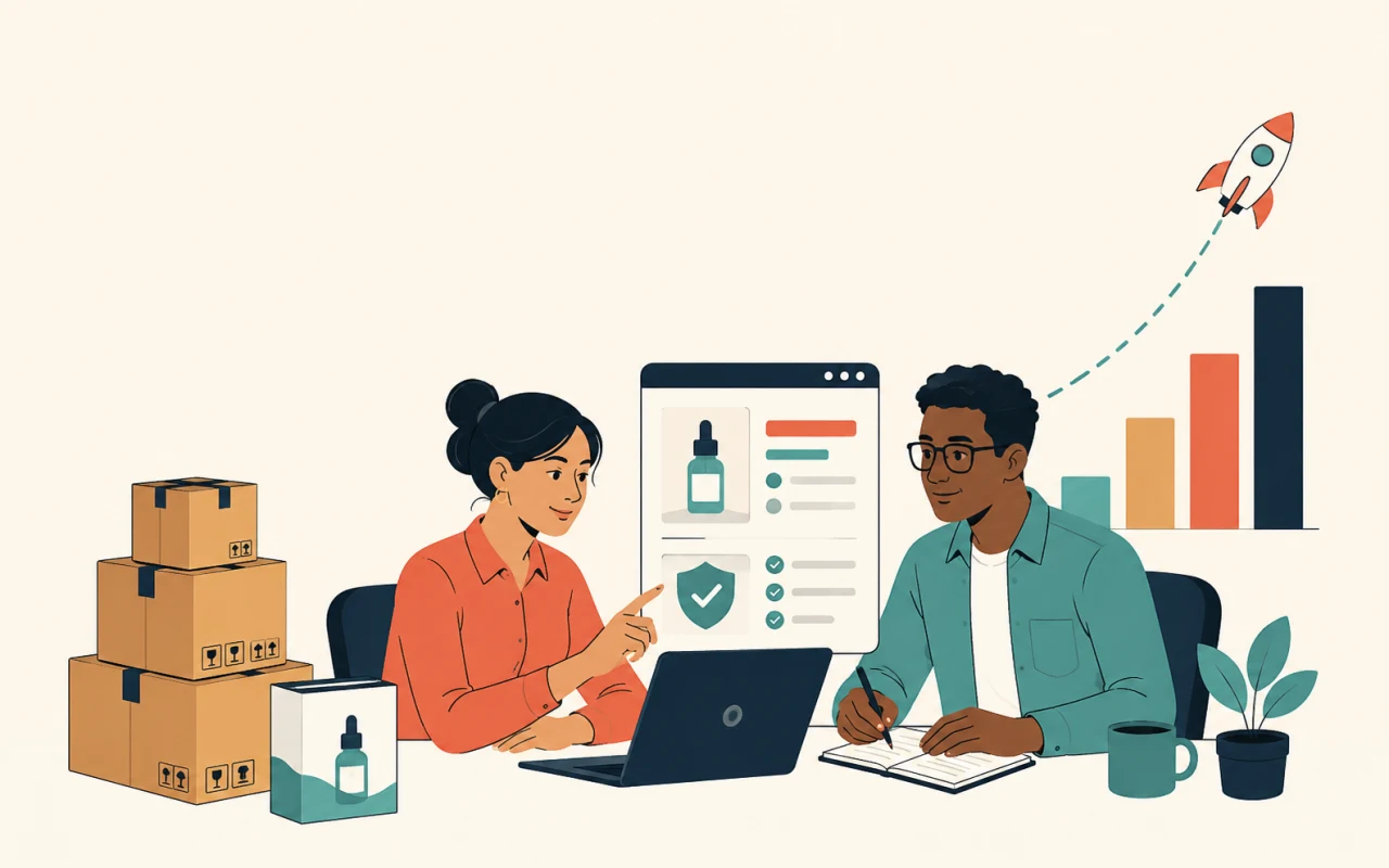 A marketplace team managing wholesale inventory, protected listings, and channel growth